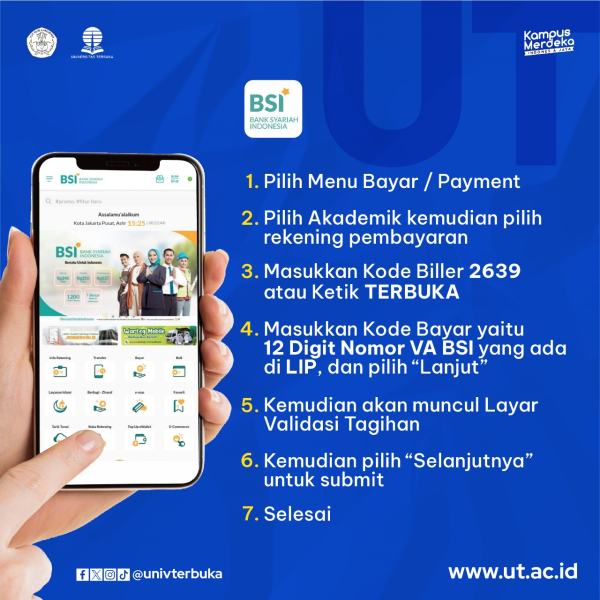 cara pembayaran admisi/spp dengan bsi
