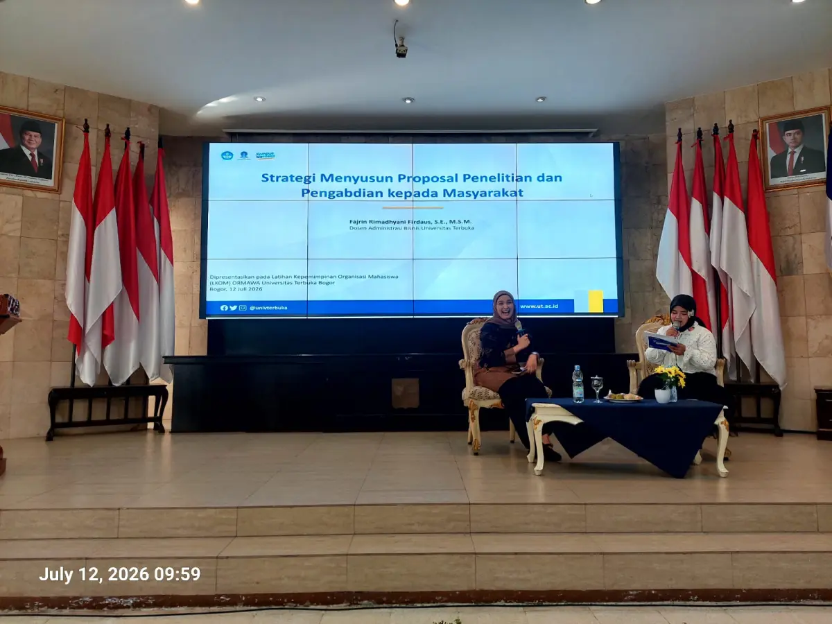 UT Bogor Selenggarakan Seminar Kemahasiswaan dan Latihan Kepemimpinan Organisasi Mahasiswa (LKOM) untuk Perkuat Tata Kelola dan Regenerasi Kepemimpinan Ormawa