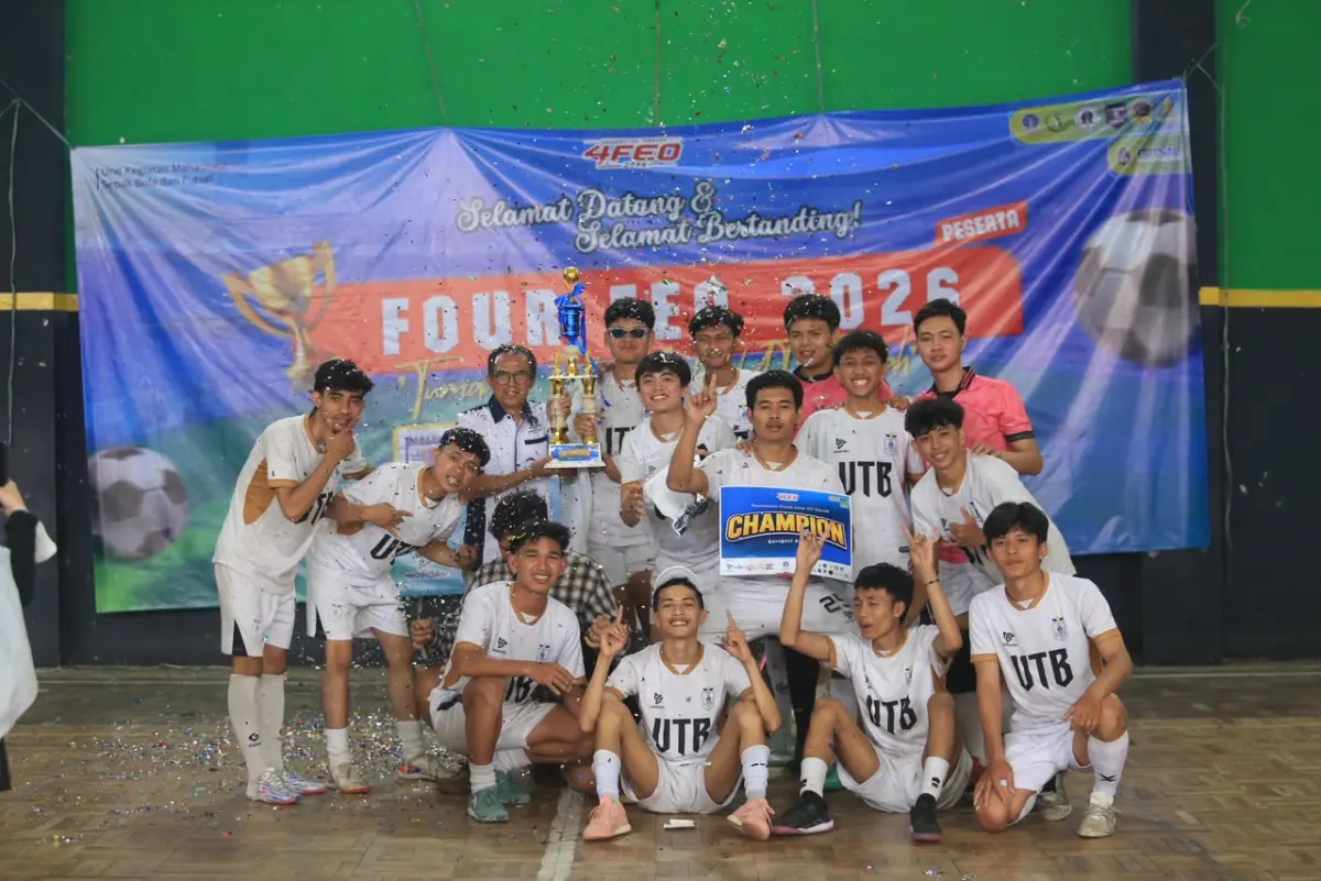 UKM Futsal UT Bogor Raih Juara 1 FOURFEO 2026