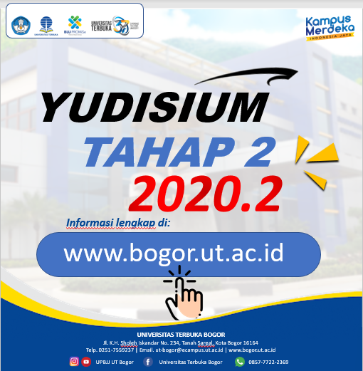 Daftar Lulusan Periode 1 Tahap 2 Tahun Akademik 2020/20201 Masa Yudisium 2020.2 UT Bogor