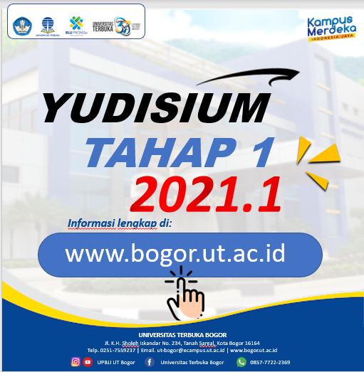 Daftar Lulusan Periode 2 Tahap I Tahun Akademik 2020/2021. (Masa yudisium 2021.1) UT Bogor