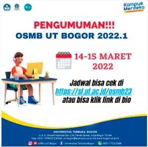 Informasi Jadwal OSMB 20221, Cek Di sini!