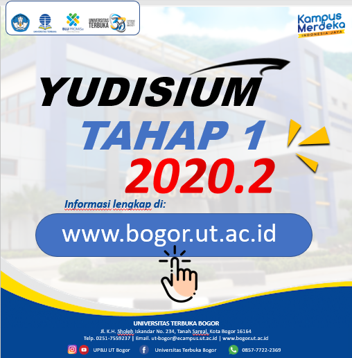 Daftar Lulusan Periode 1 Tahap I Tahun Akademik 2020/20201 Masa yudisium 2020.2 UT Bogor