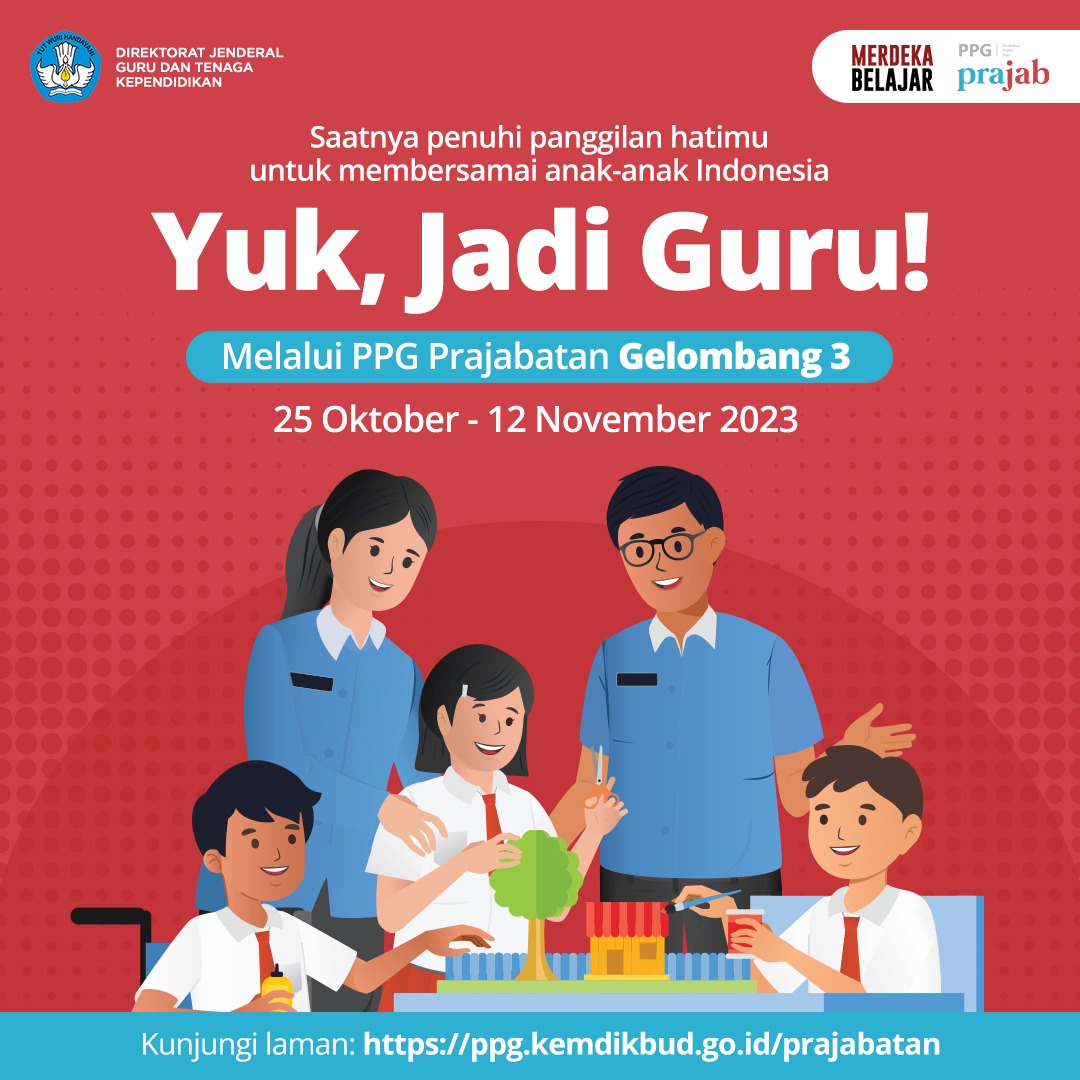 PENDAFTARAN PPG PRAJABATAN GELOMBANG 3