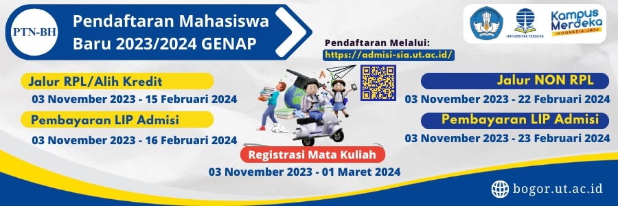 Universitas Terbuka Perpanjang Masa Pendaftaran Sampai 15 Februari 2024