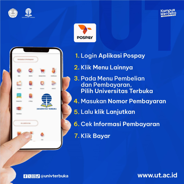 cara pembayaran admisi/spp dengan pospay