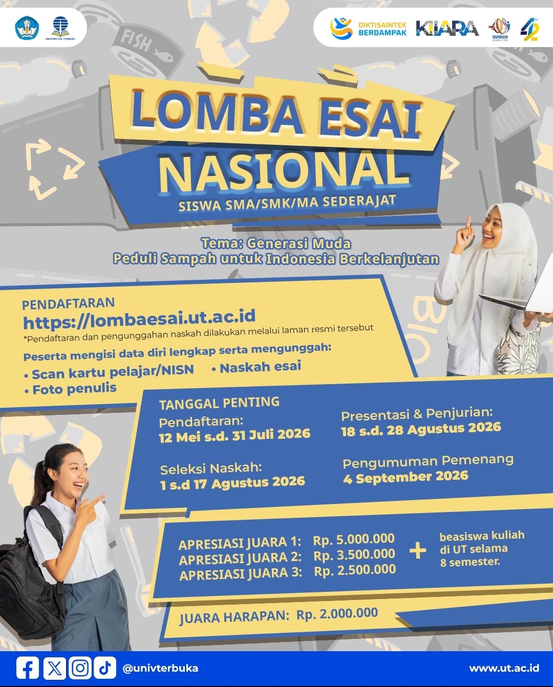 🎉 LOMBA ESAI NASIONAL 2026 🎉